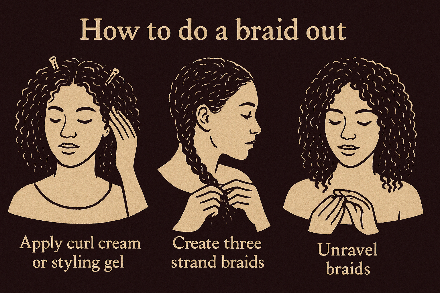 How to do a braid out