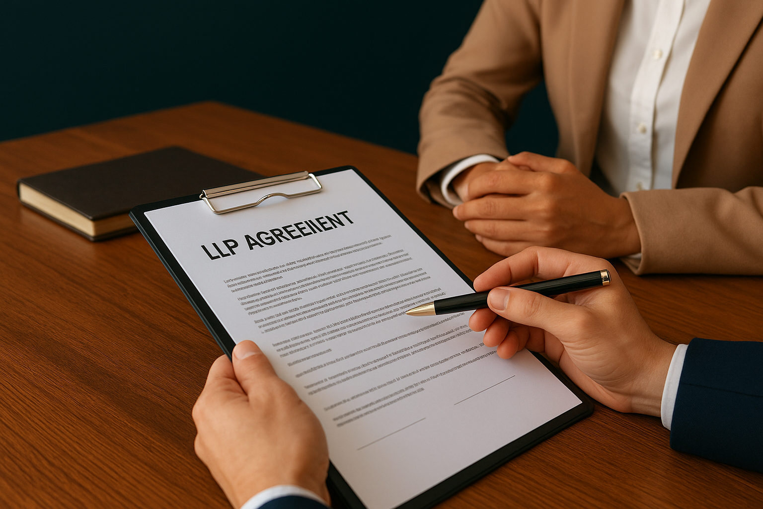 Step 3. Appoint partners and set the management rules