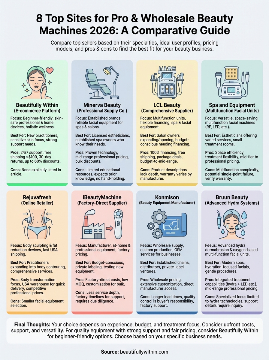beauty machines infographic