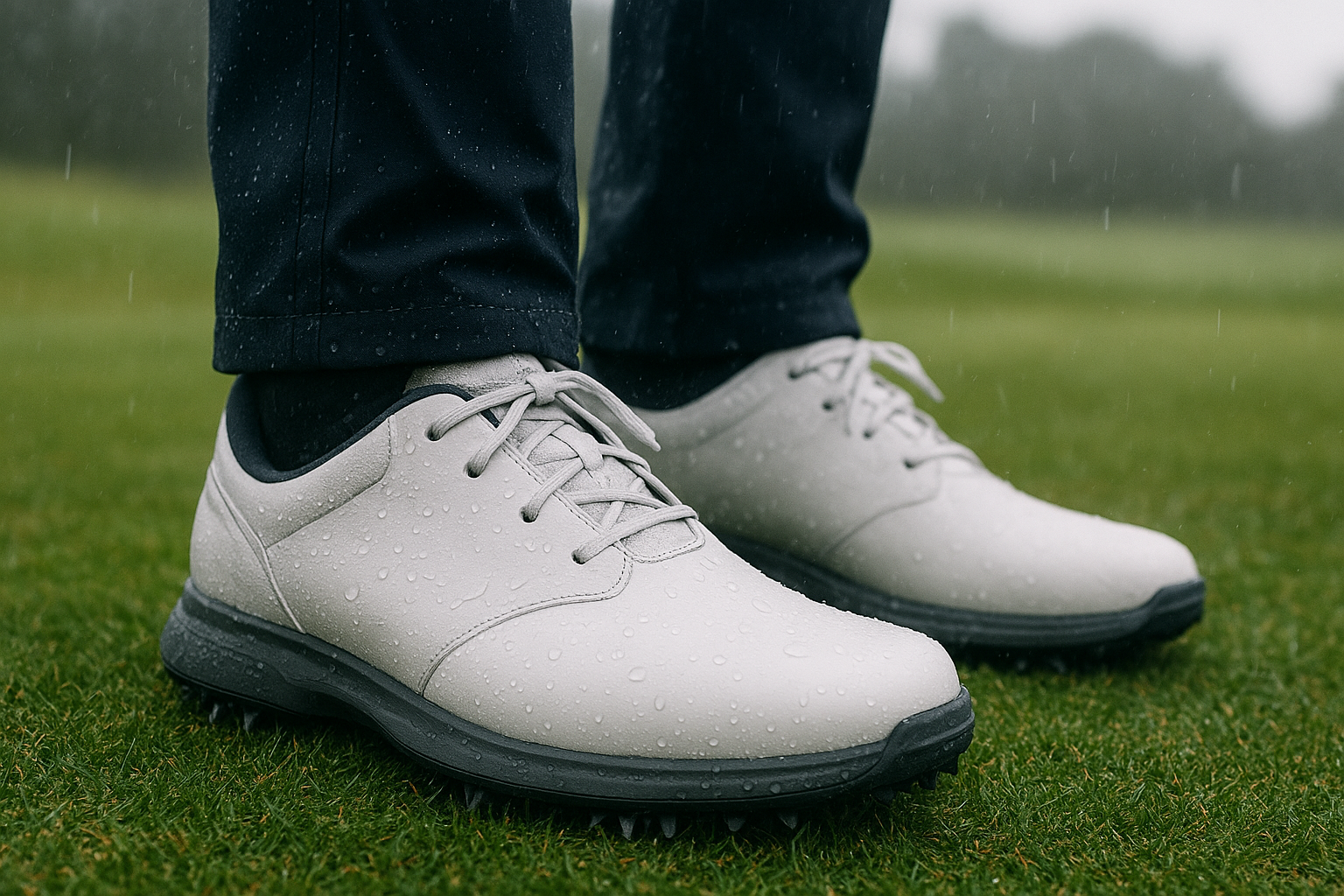 7. Waterproof golf shoes