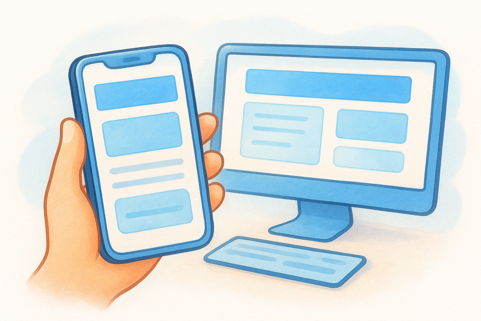 2. Start with a mobile first layout