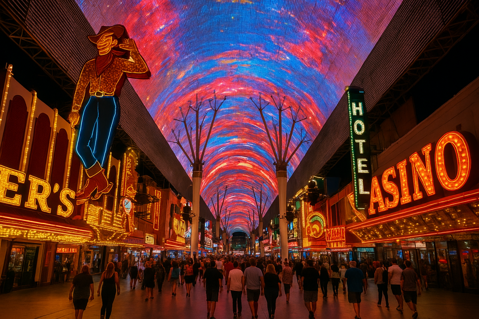 7. Fremont Street Experience