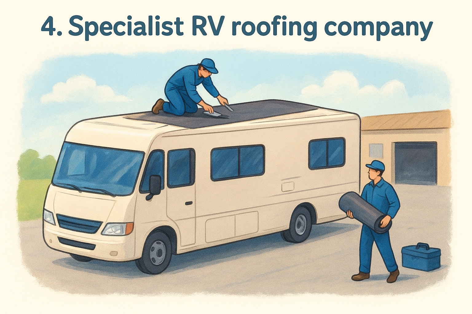 4. Specialist RV roofing company