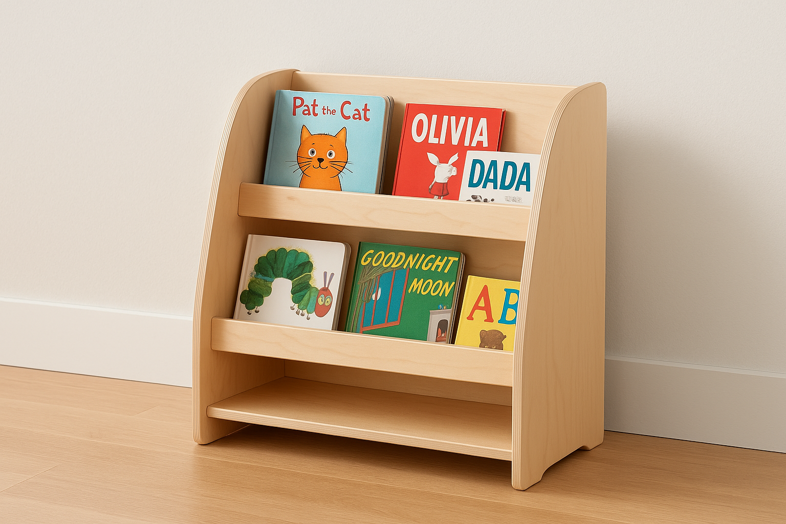 2. Piccalio Montessori bookshelf