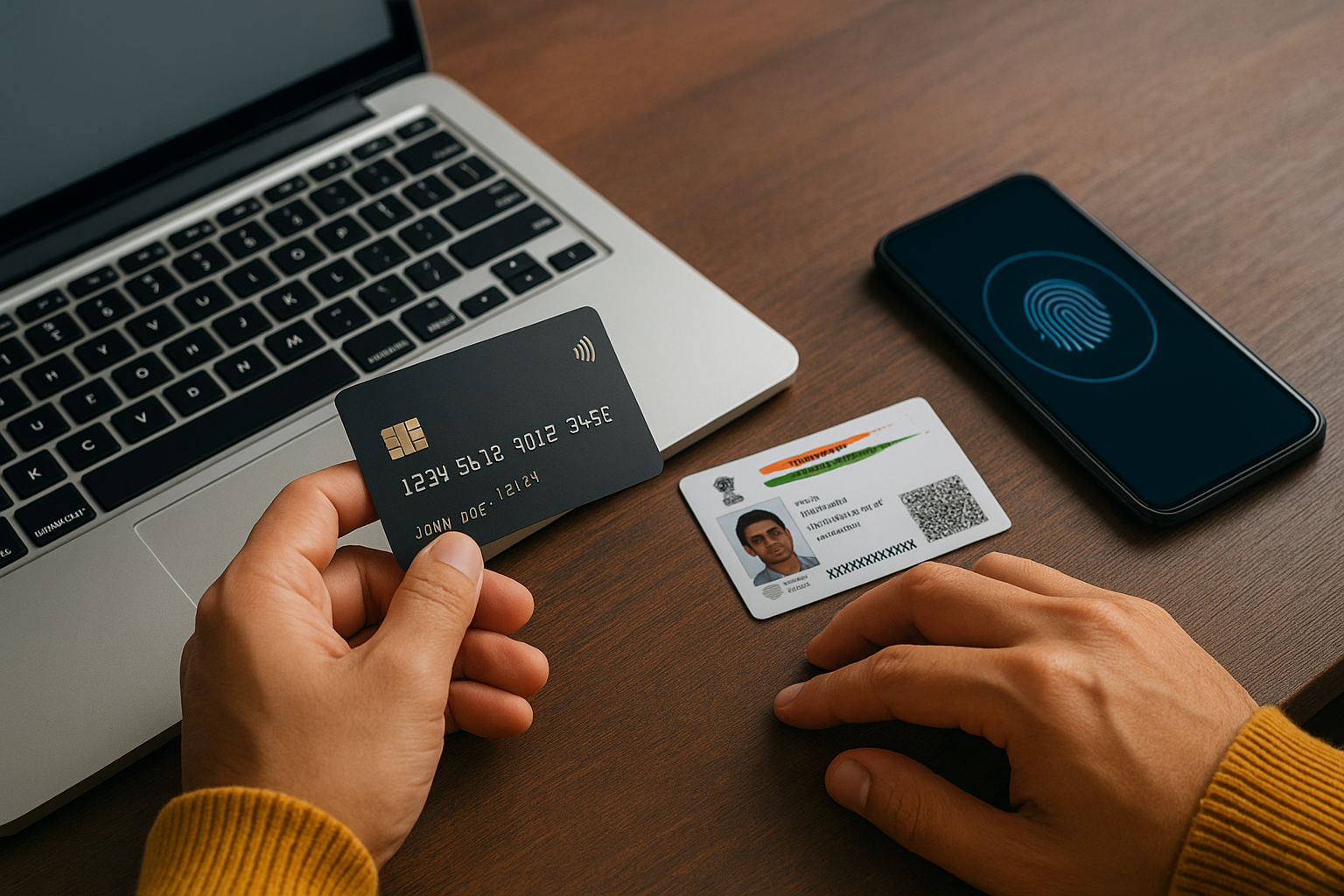 Step 3. Pay the charges and complete biometrics