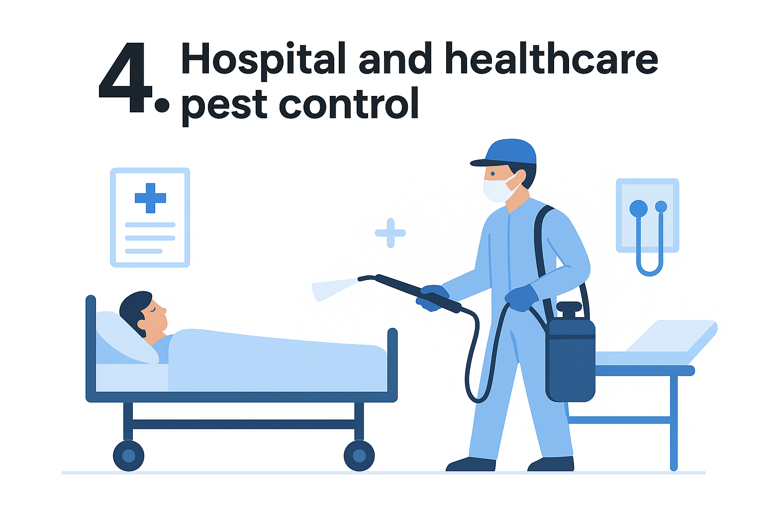 4. Hospital and healthcare pest control