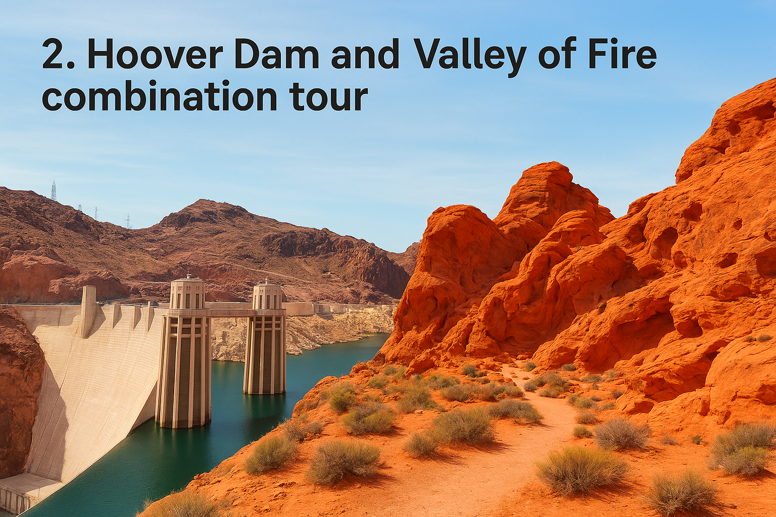 2. Hoover Dam and Valley of Fire combination tour