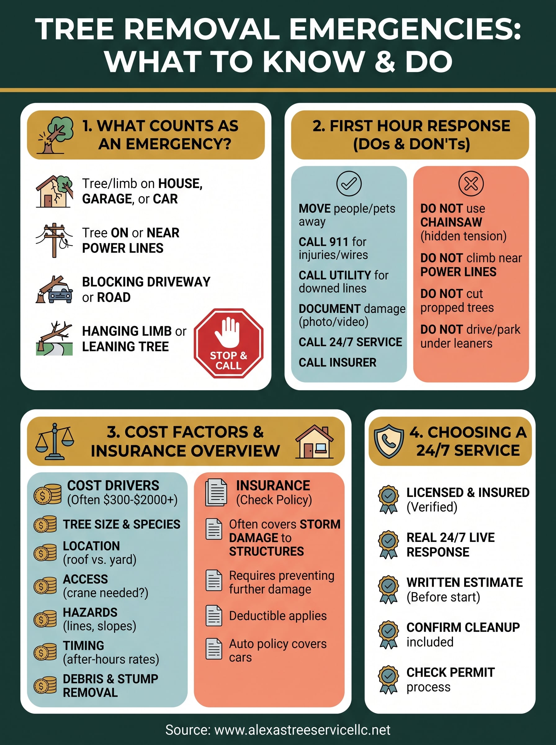 tree removal emergency infographic