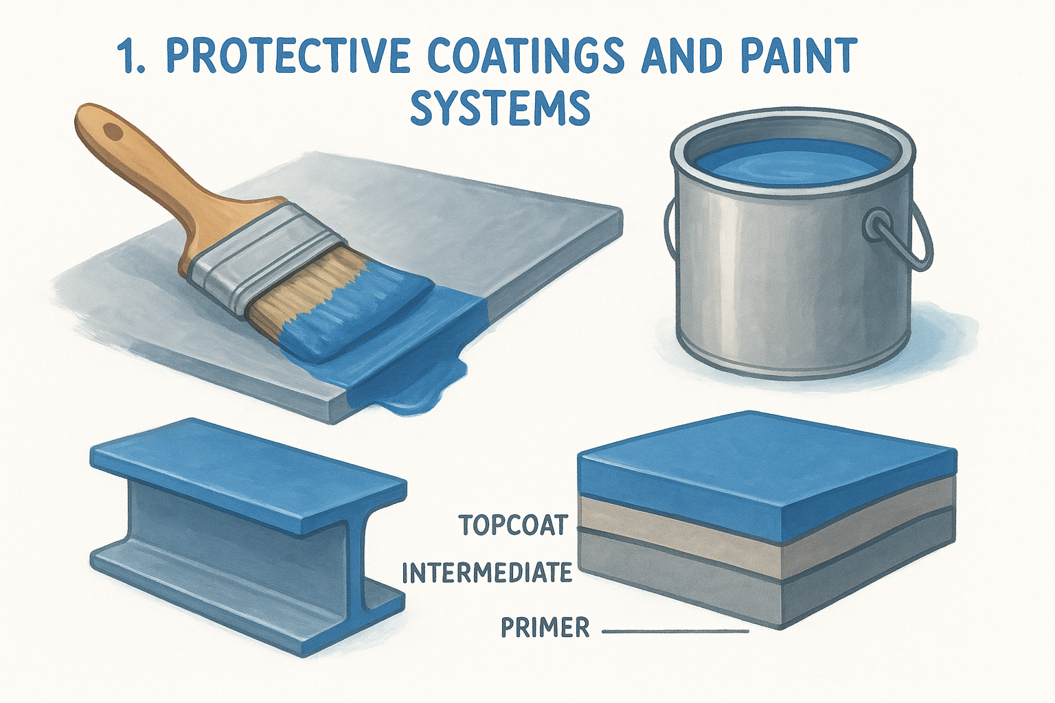 1. Protective coatings and paint systems