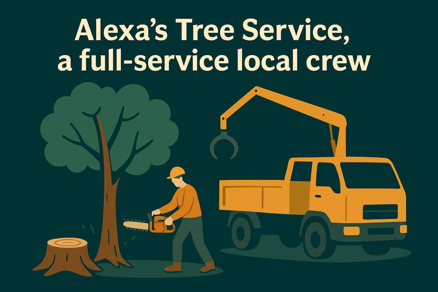 1. Alexa's Tree Service, a full-service local crew