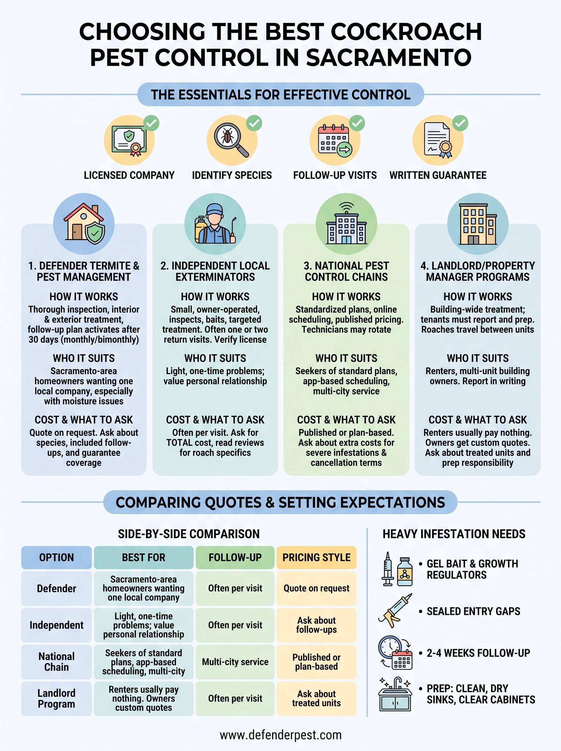 cockroach pest control near me infographic