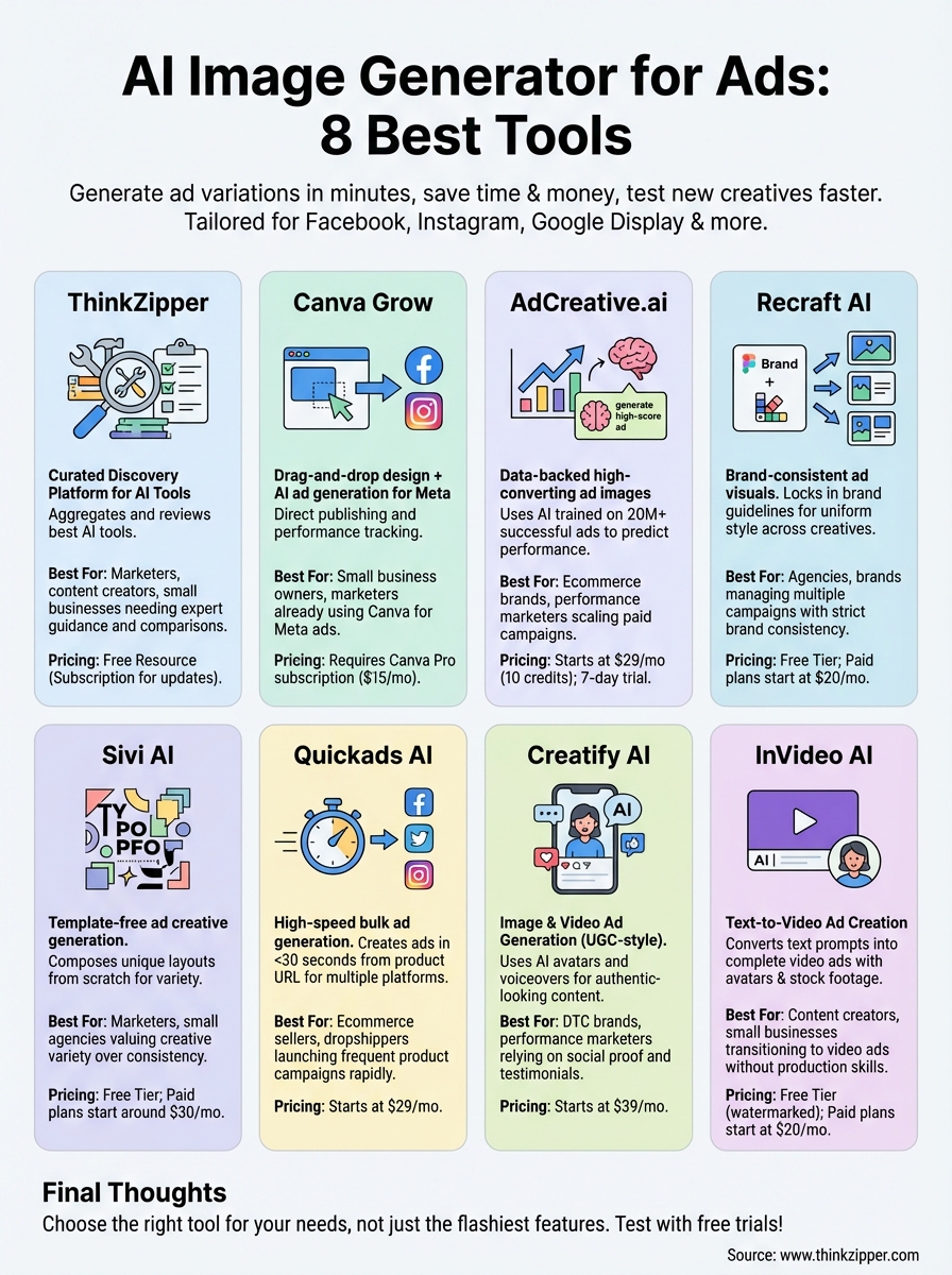 ai image generator for ads infographic