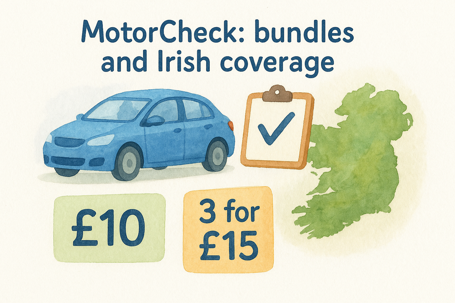 6. MotorCheck: bundles and Irish coverage