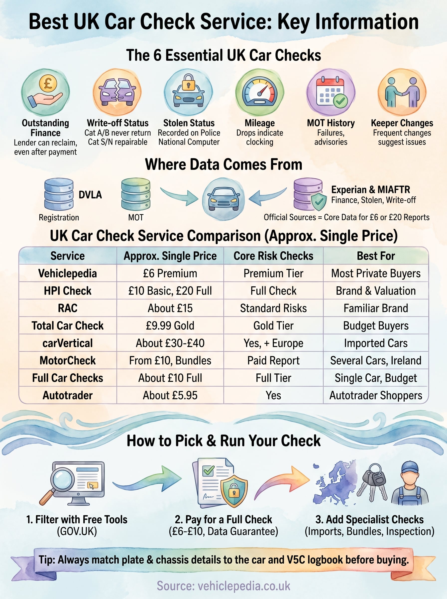 best car check service uk infographic