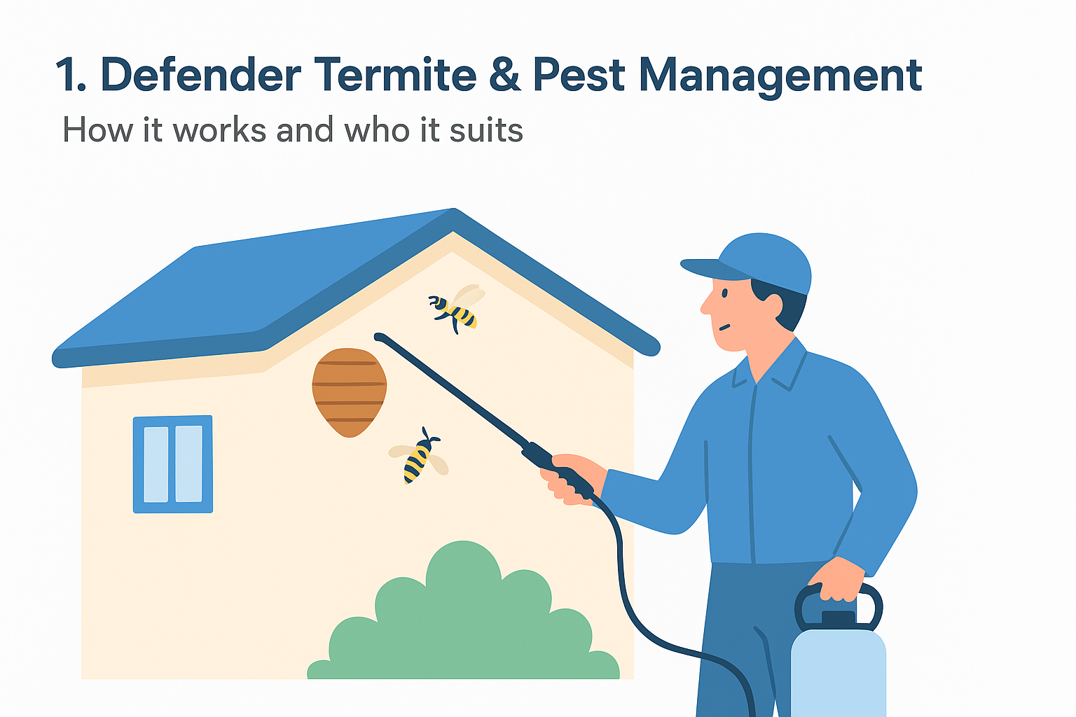 1. Defender Termite & Pest Management