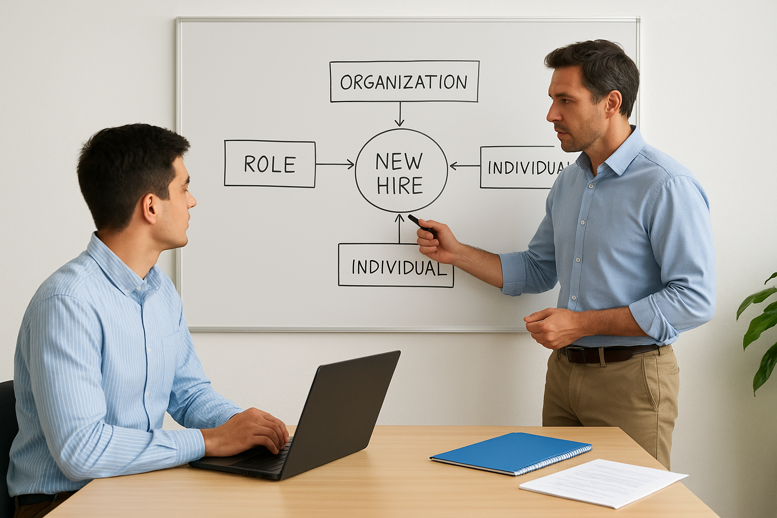 What makes a new hire's training needs different