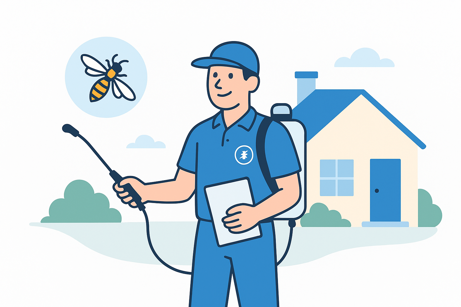 3. A national pest control franchise