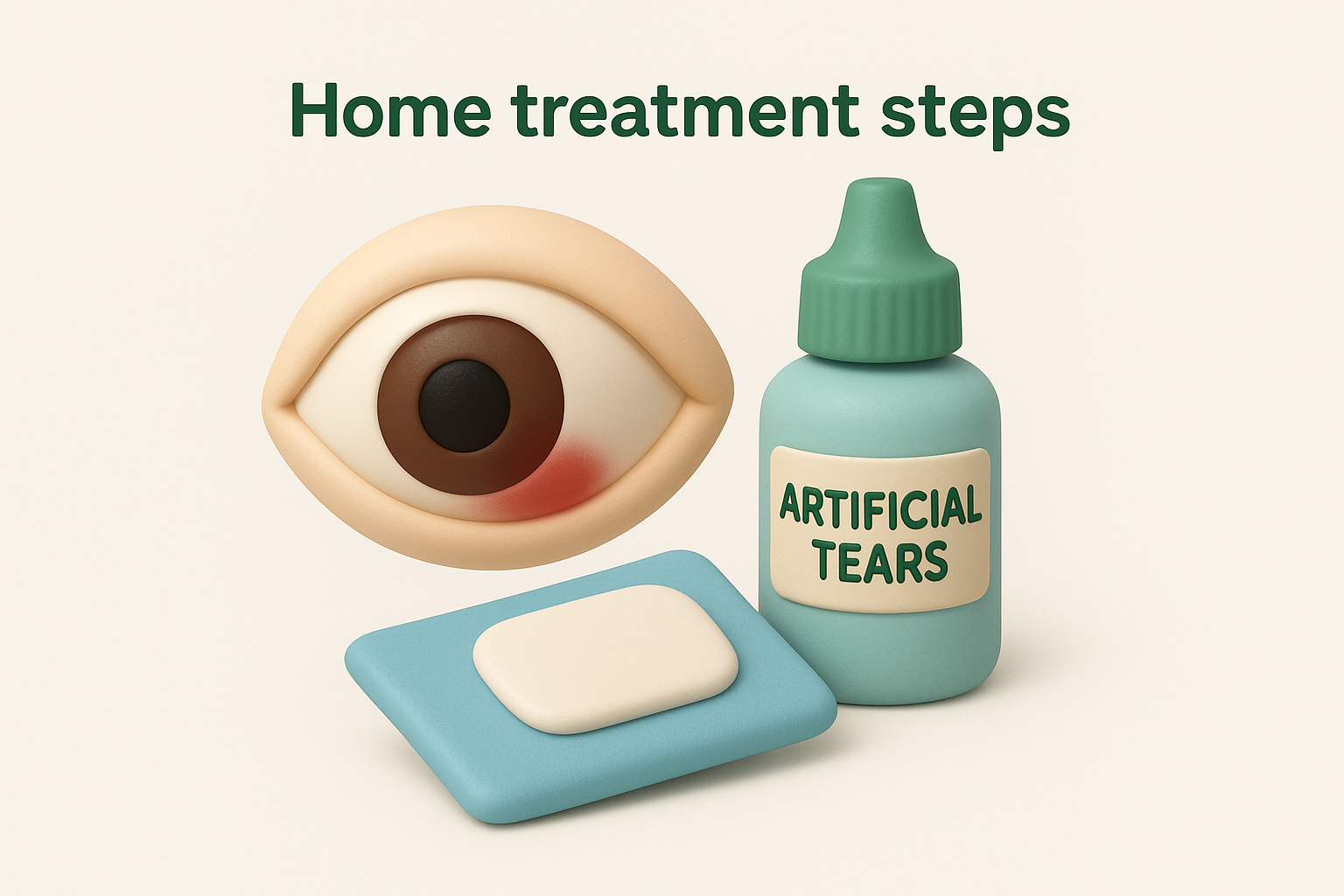 Home treatment steps
