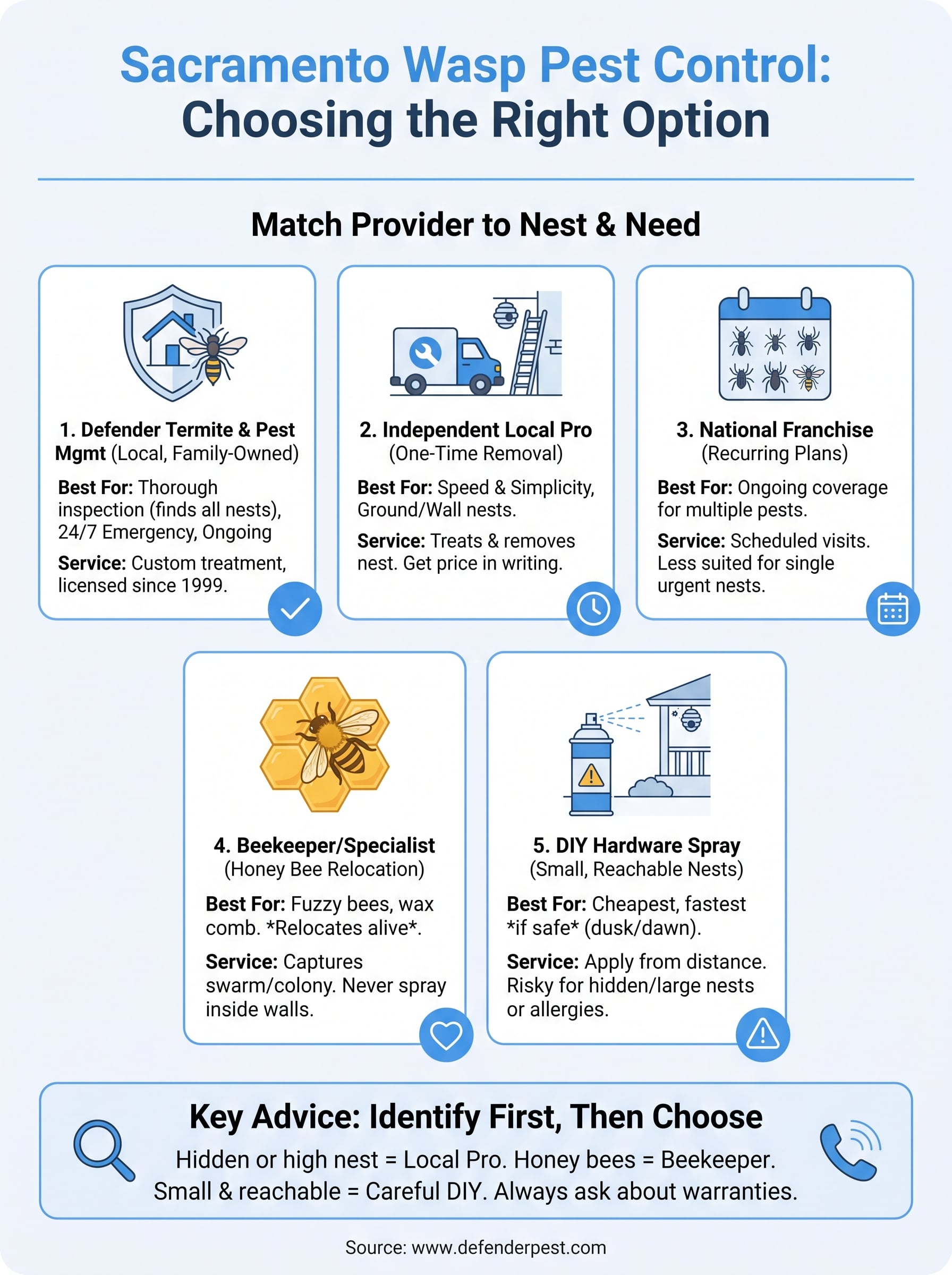 wasps pest control near me infographic