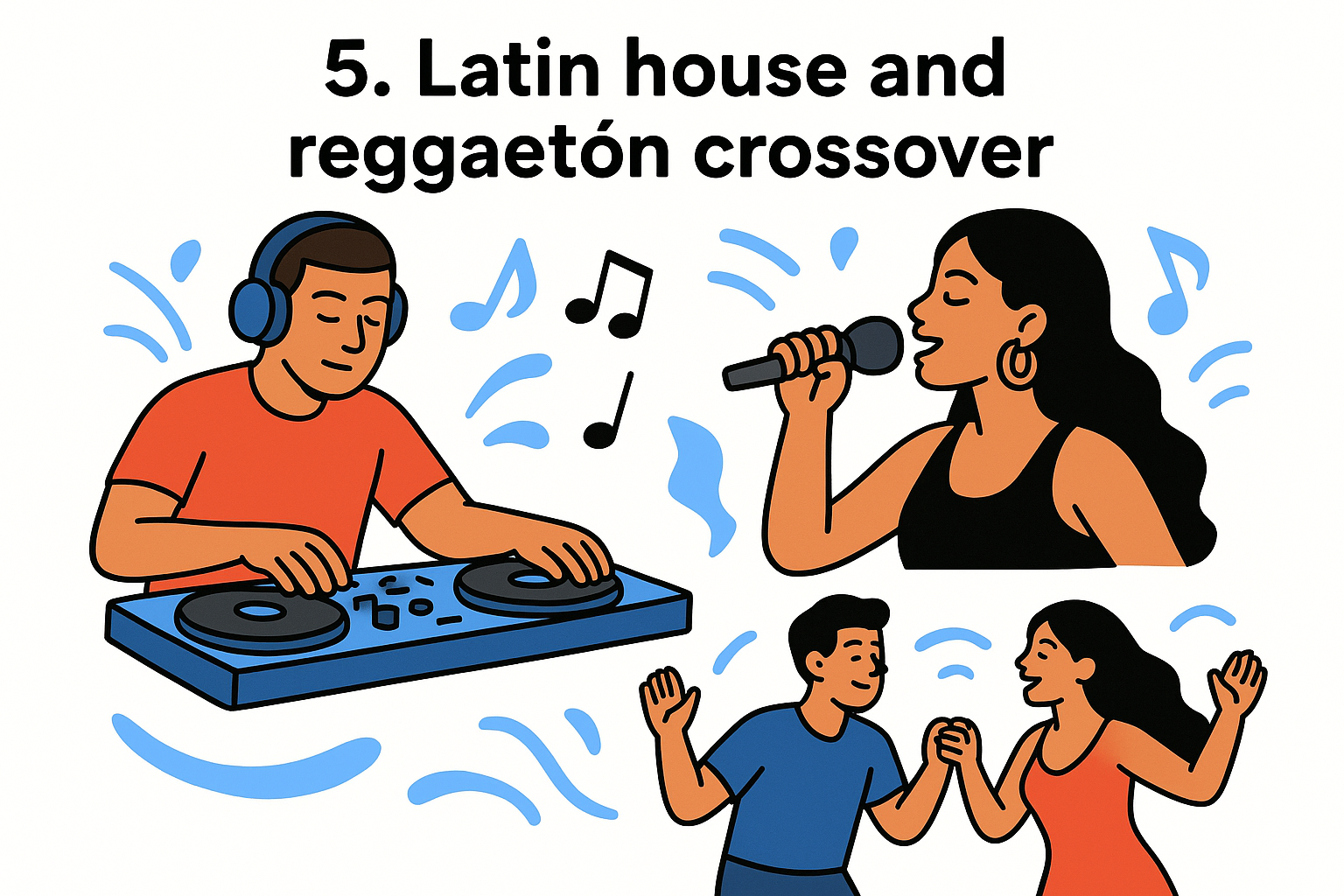 5. Latin house and reggaetón crossover