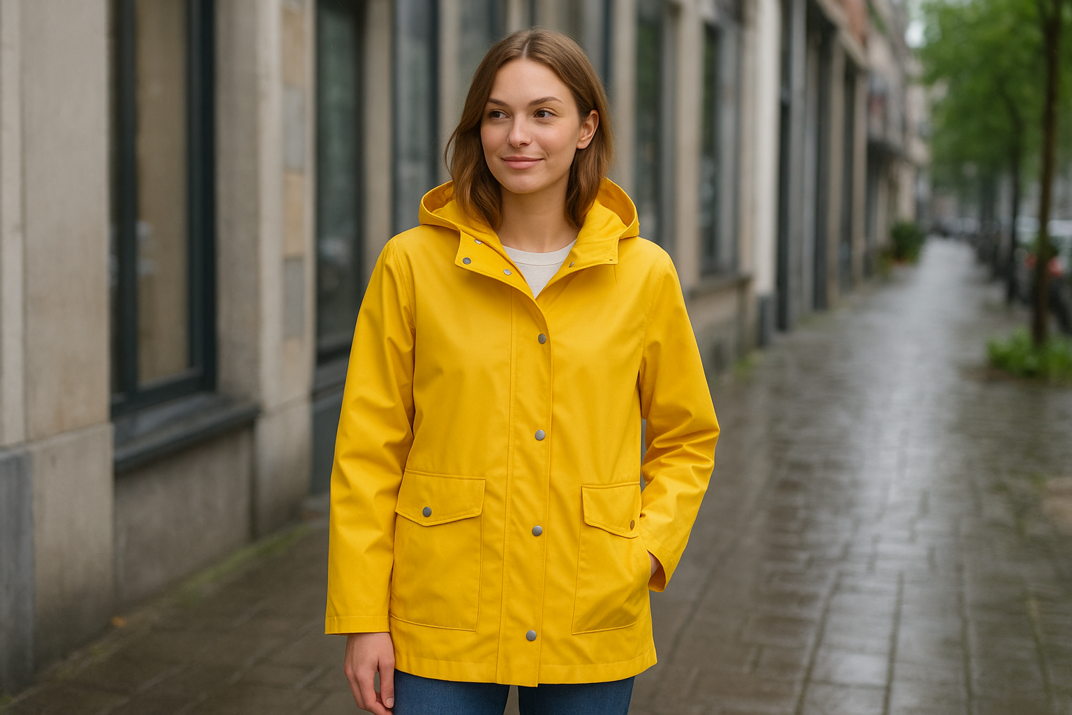 5. Hipinderegen voor stijlvolle regenmode