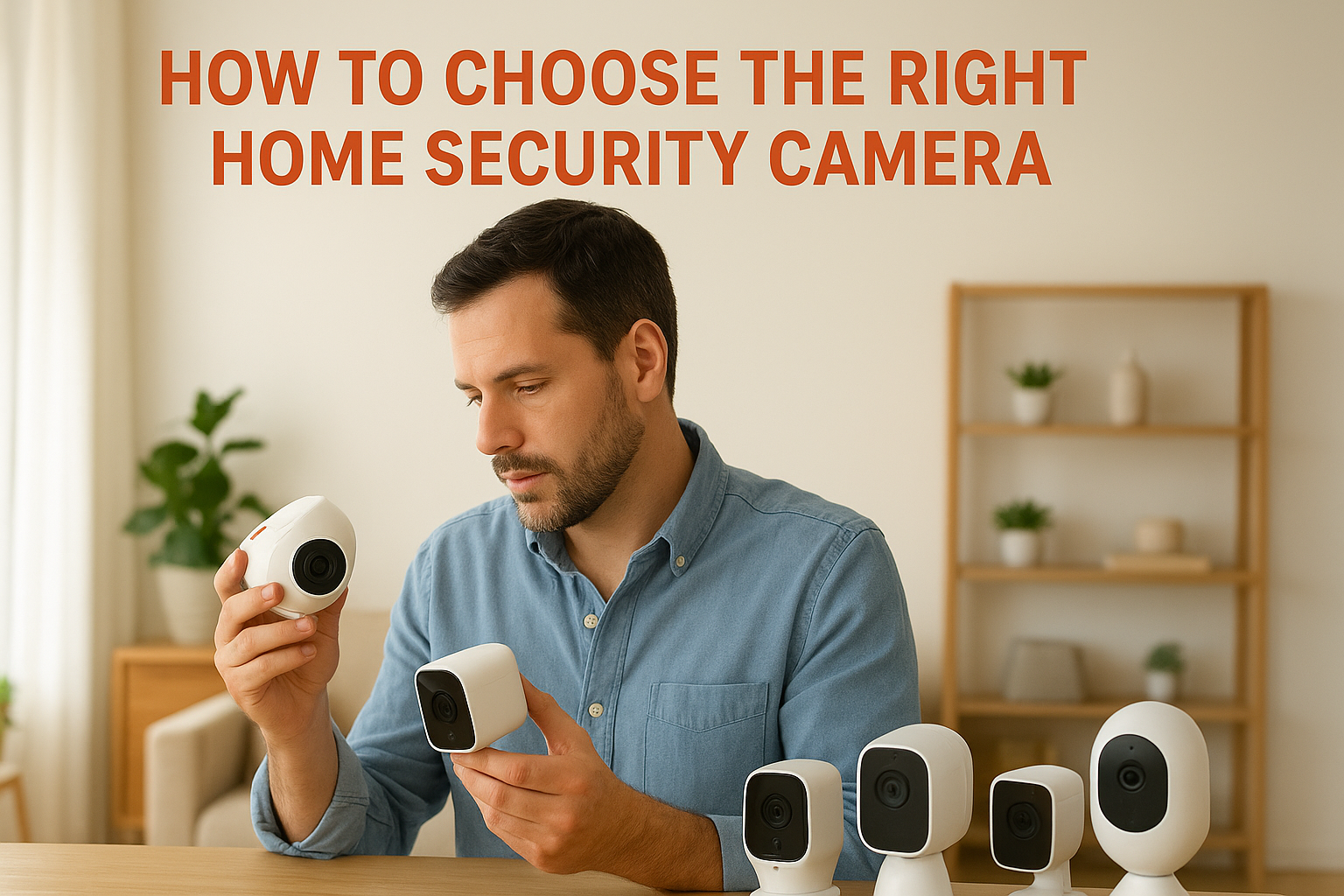 How to choose the right home security camera