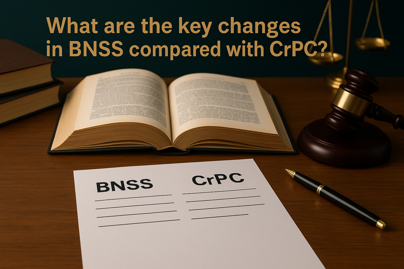 What are the key changes in BNSS compared with CrPC?