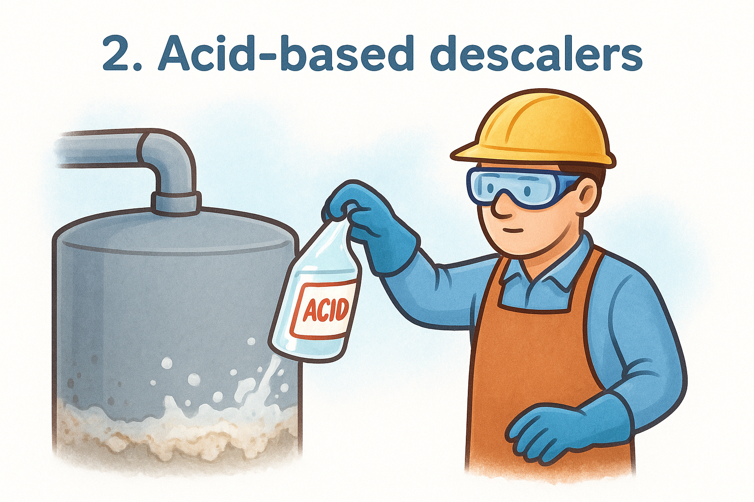 2. Acid-based descalers