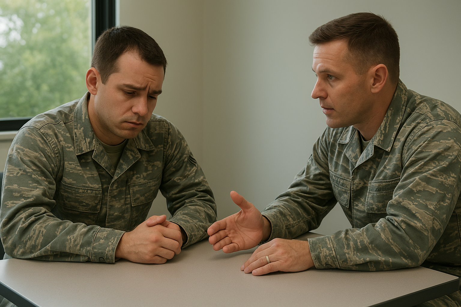 Example: supporting a struggling wingman