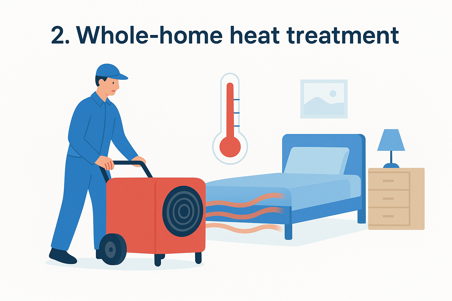 2. Whole-home heat treatment