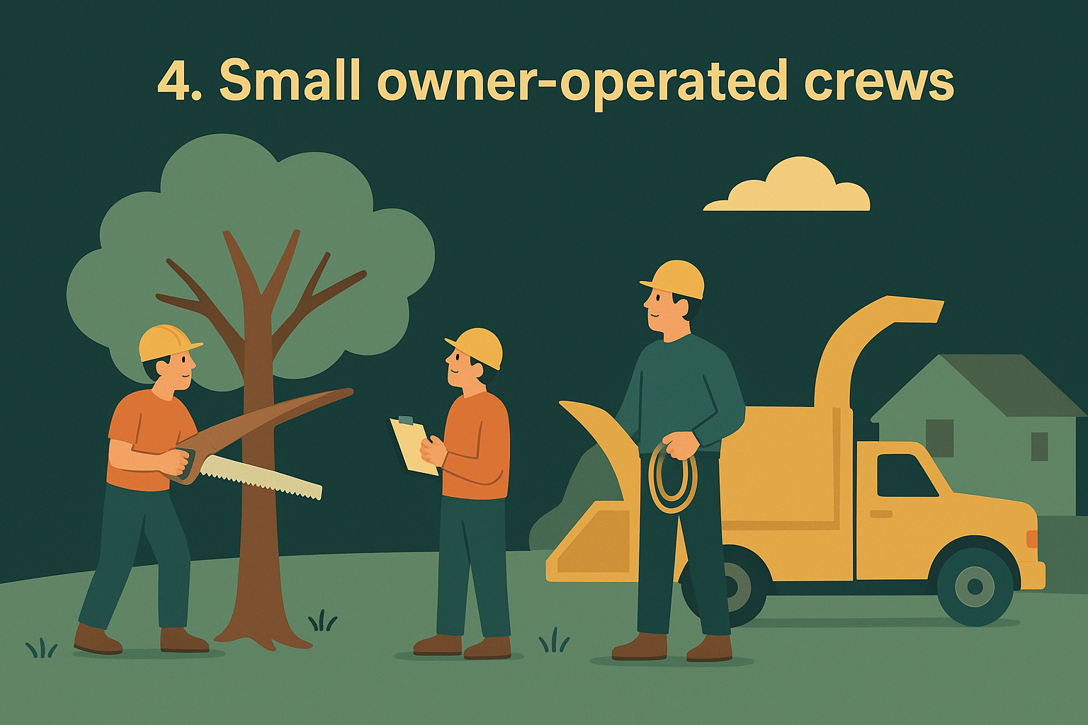 4. Small owner-operated crews