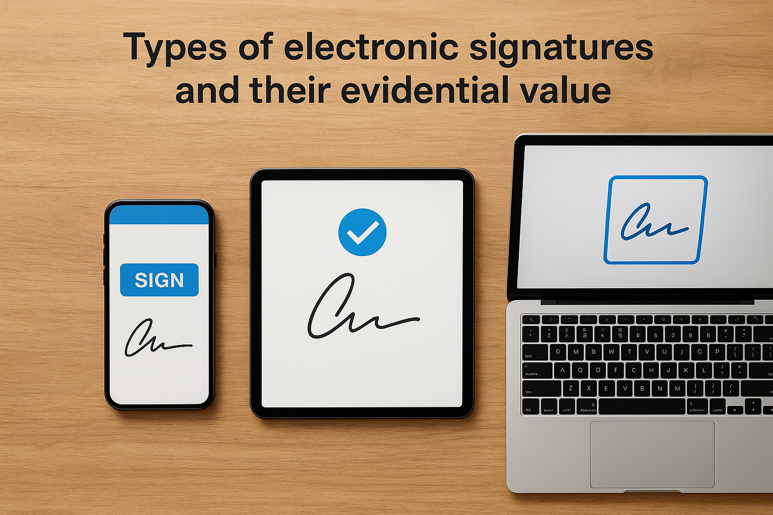 The Complete Guide to Electronic Signature Legal Validity 6 Types of electronic signatures and their evidential value