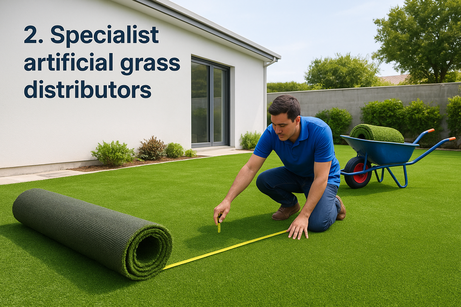 2. Specialist artificial grass distributors