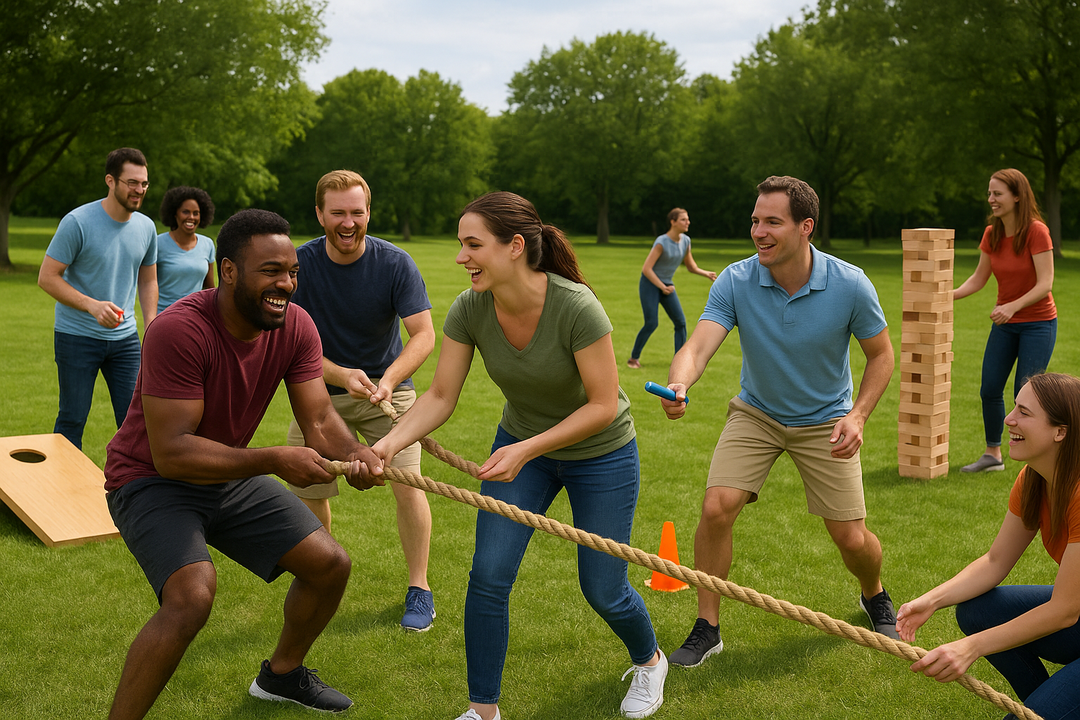 1. Field day games
