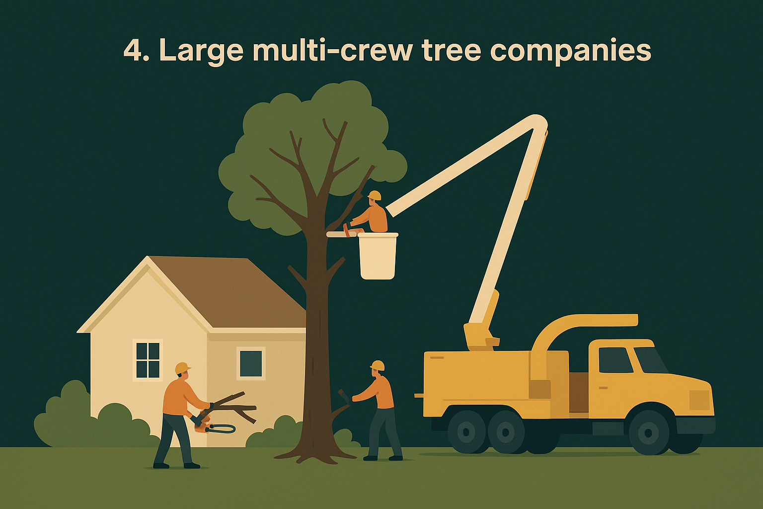 4. Large multi-crew tree companies