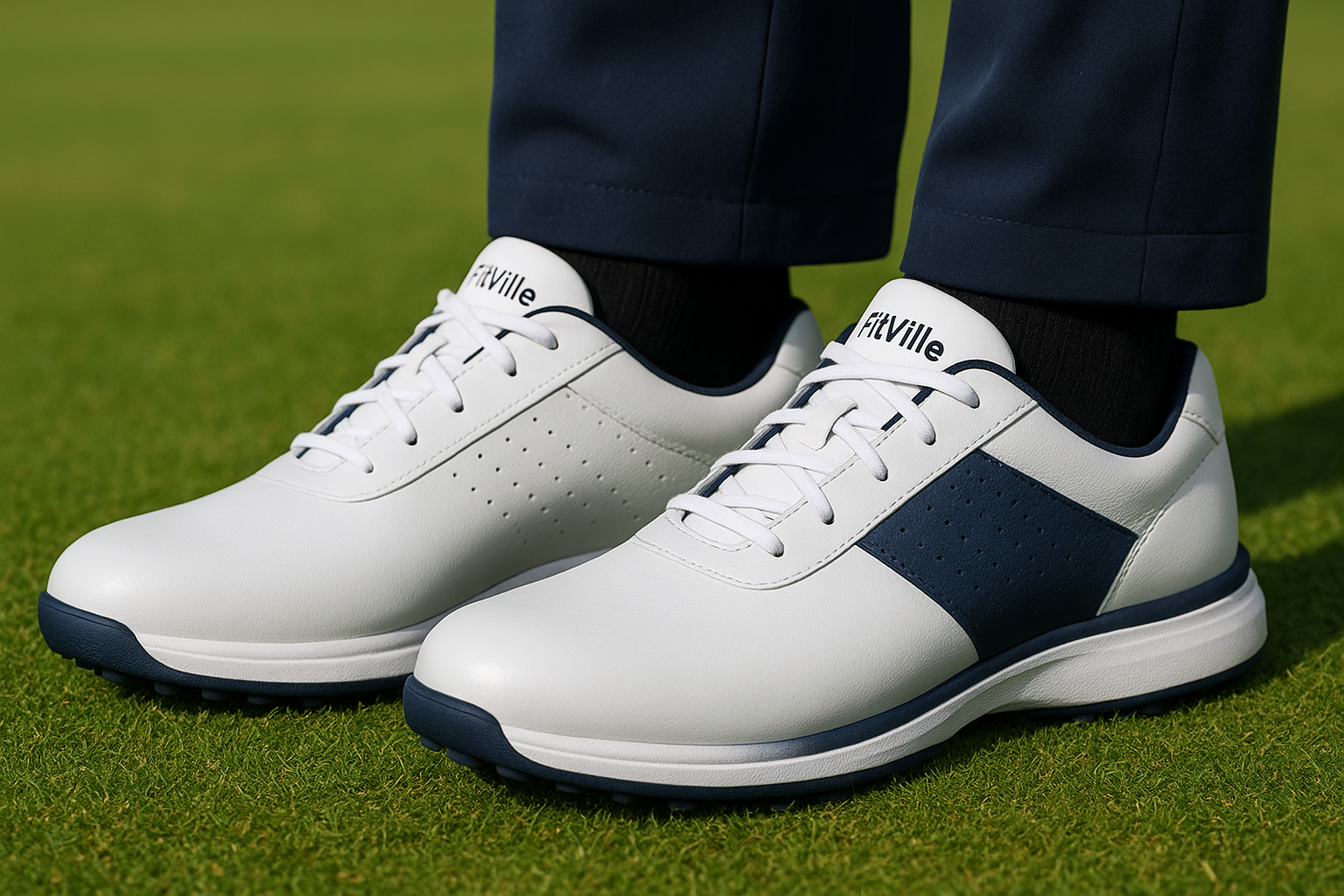 3. FitVille GreenTread golf shoes V2