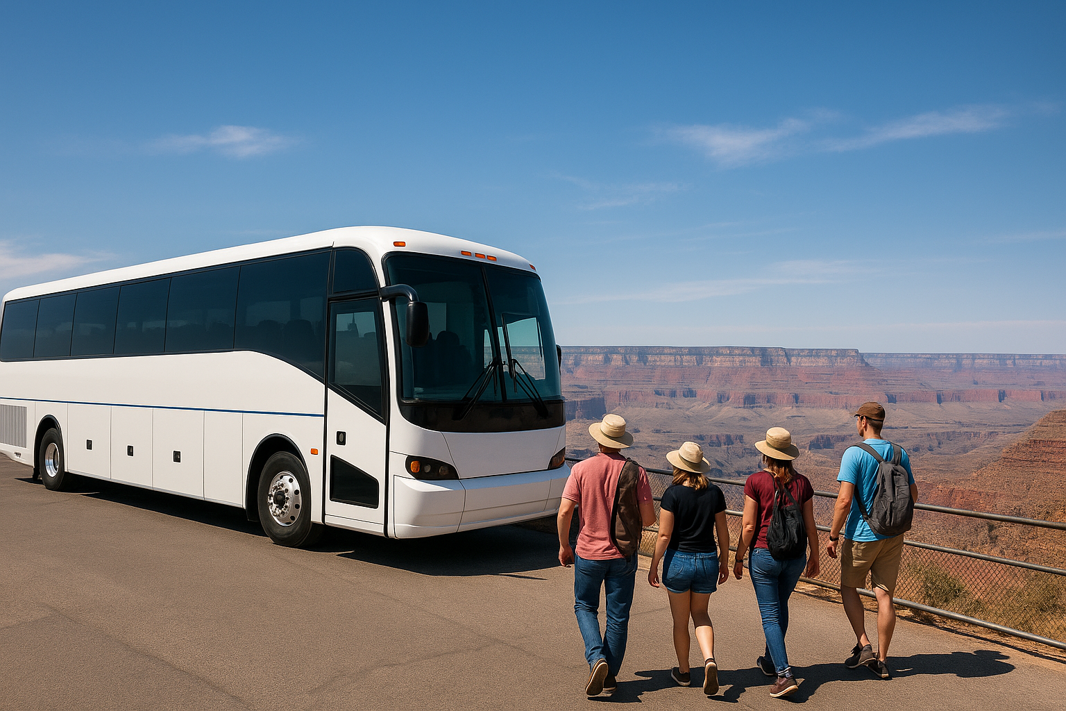5. West Rim bus tour
