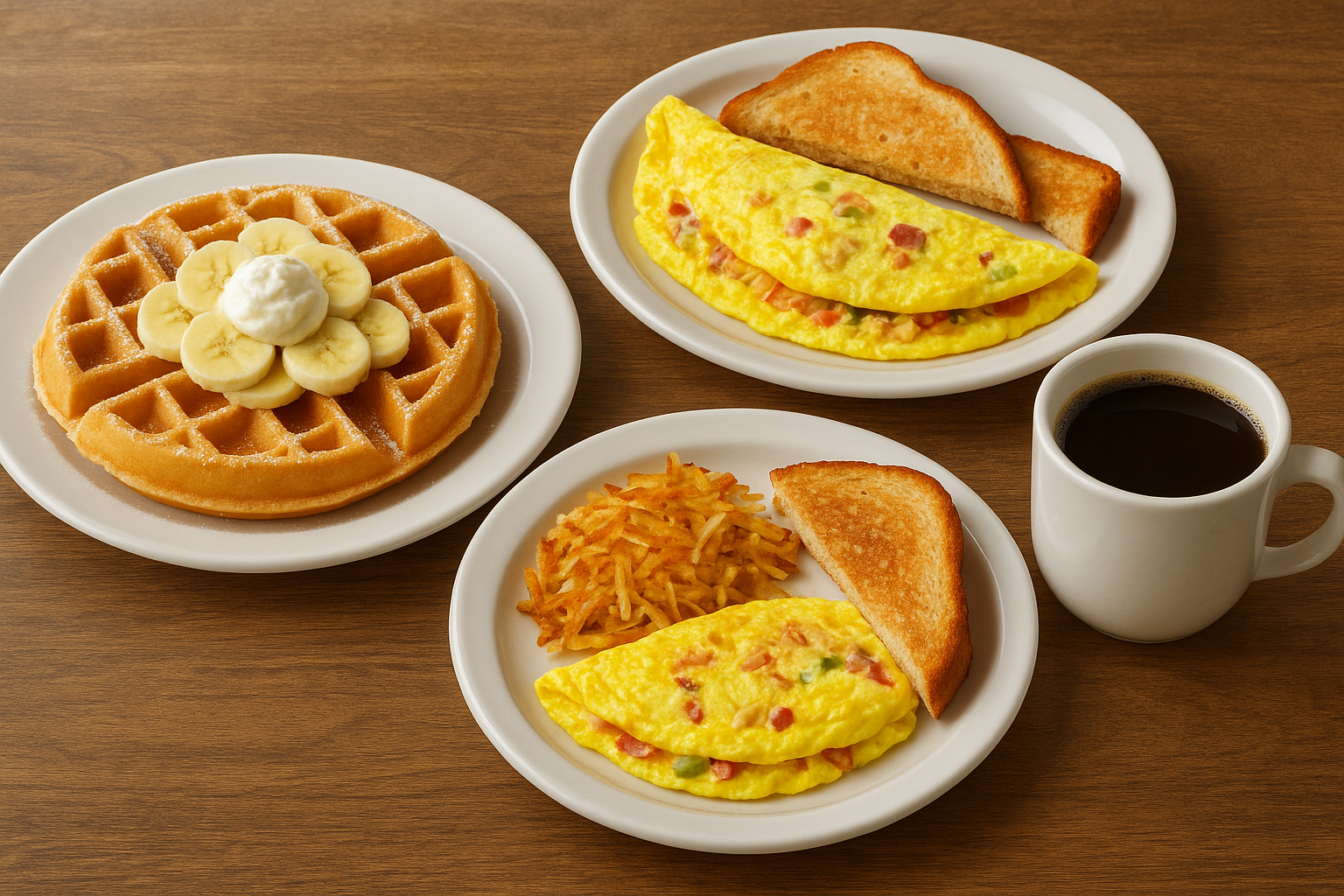 Captain Cook breakfast and brunch staples