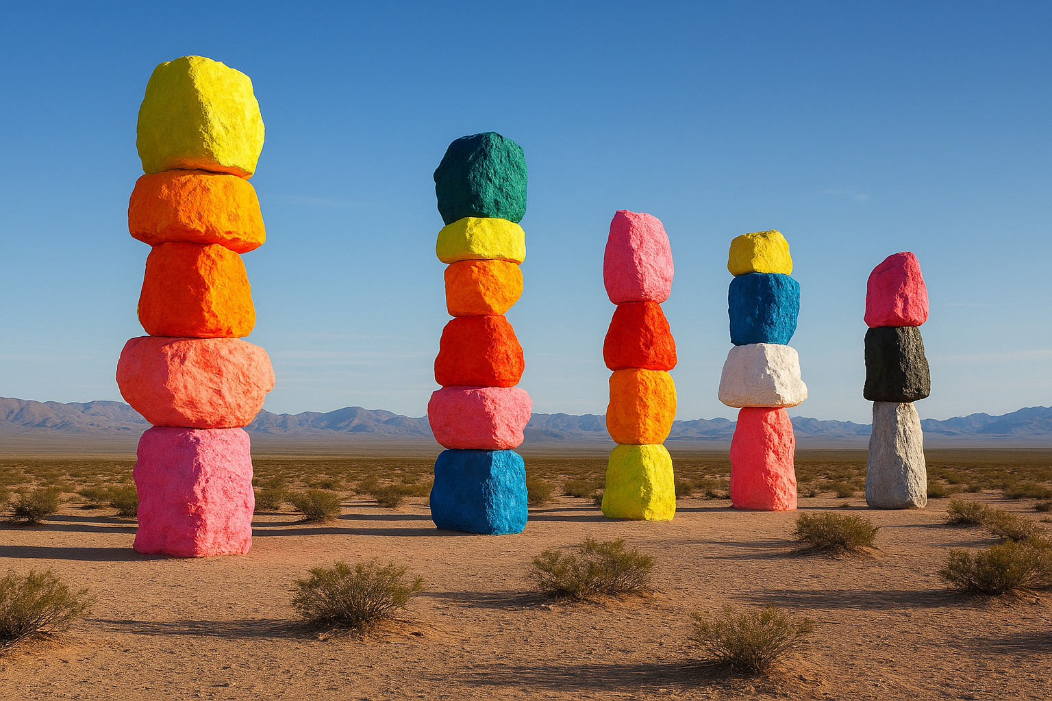 4. Seven Magic Mountains