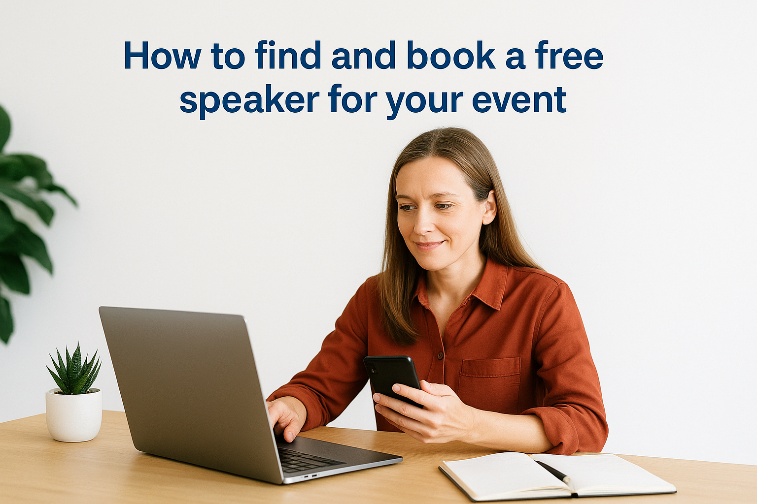 How to find and book a free speaker for your event