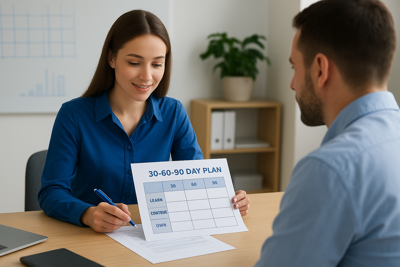 Step 3. Schedule it across 30, 60, and 90 days
