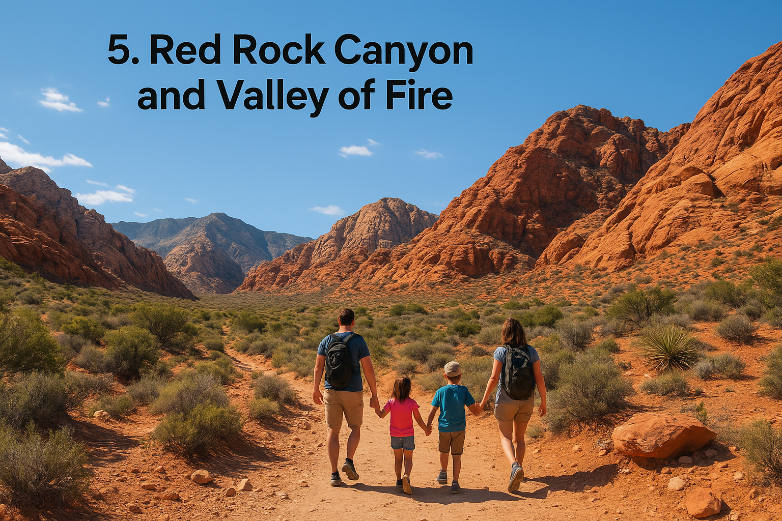5. Red Rock Canyon and Valley of Fire