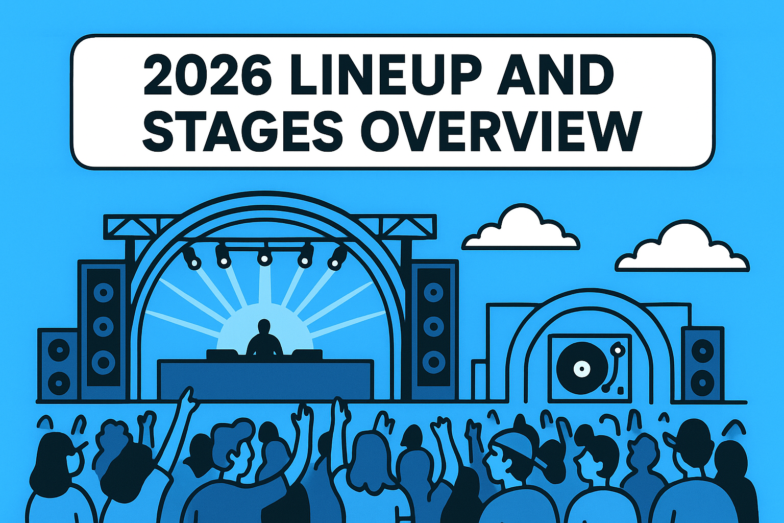 2026 lineup and stages overview