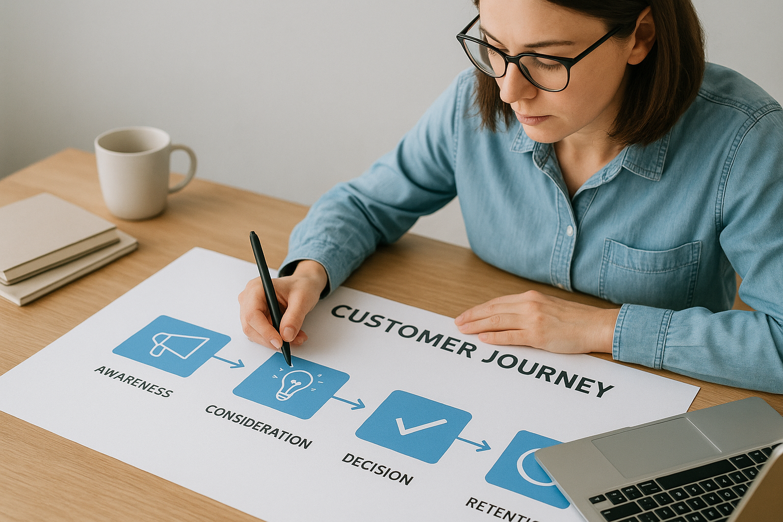 Document customer journey touchpoints