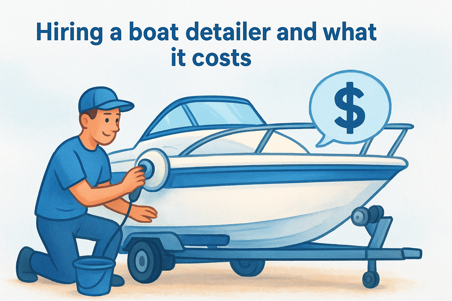 Hiring a boat detailer and what it costs