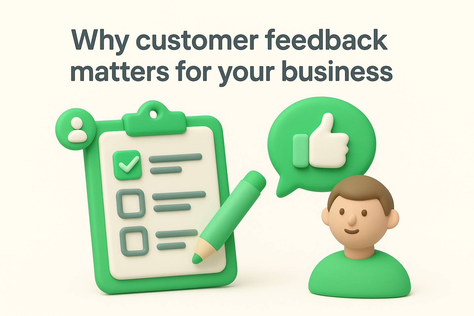 Why customer feedback matters for your business