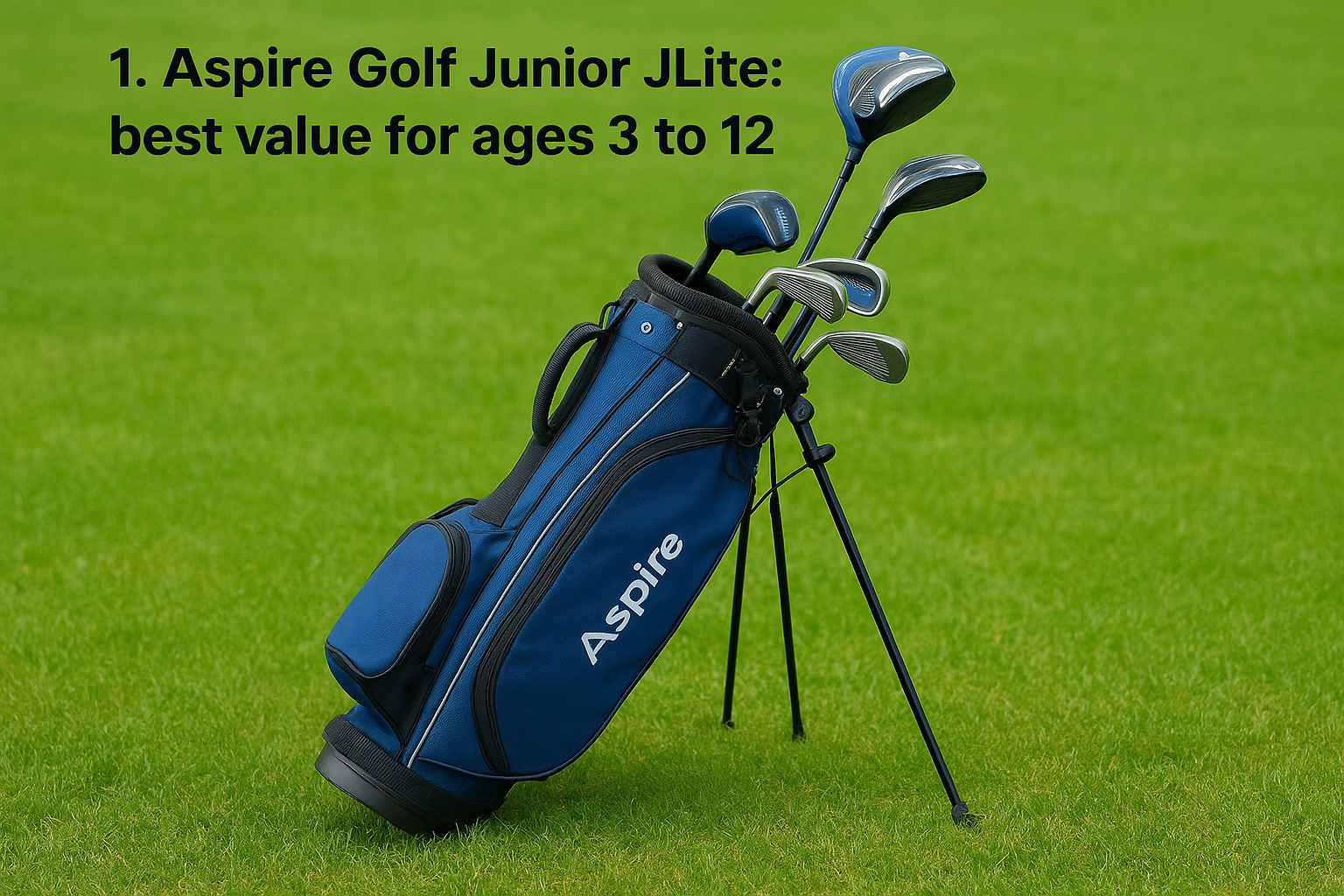 1. Aspire Golf Junior JLite: best value for ages 3 to 12