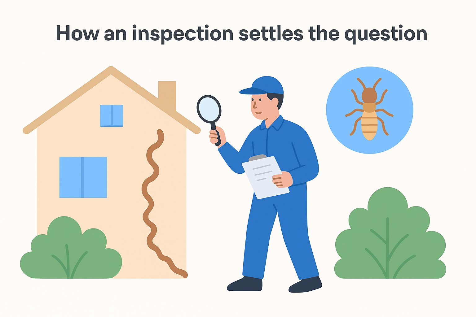How an inspection settles the question