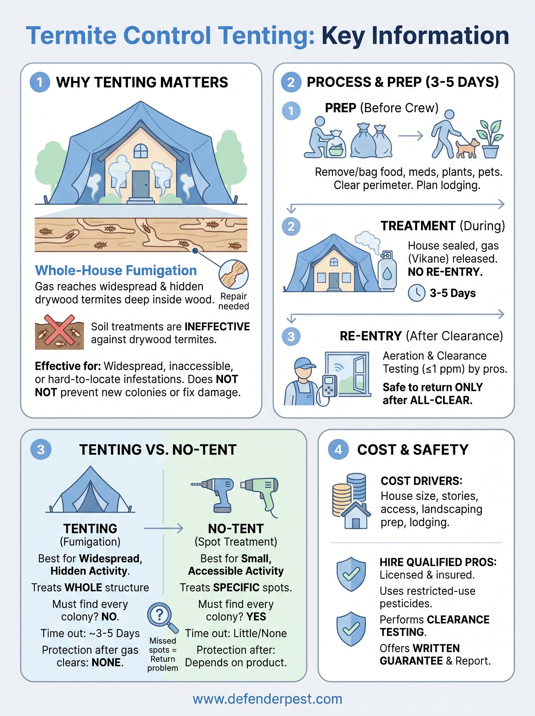 termite control tenting infographic