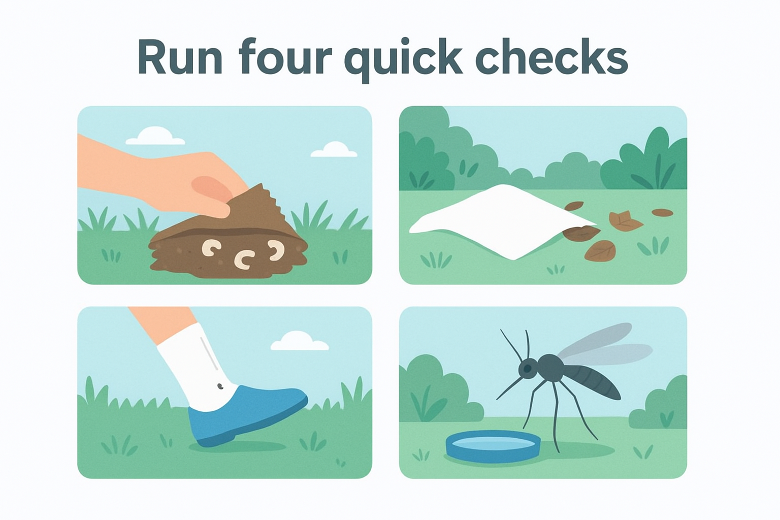 Run four quick checks